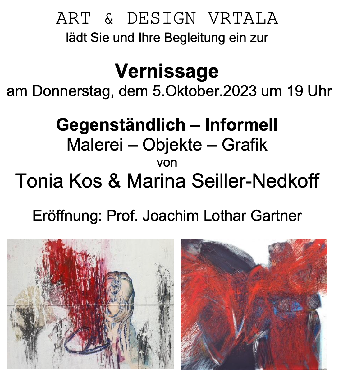 2310 ausstellung gegenstaendlich informell